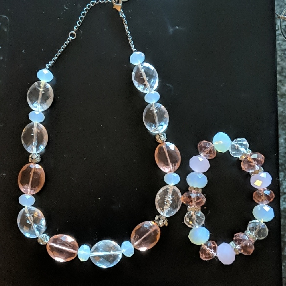 Necklace and bracelet
